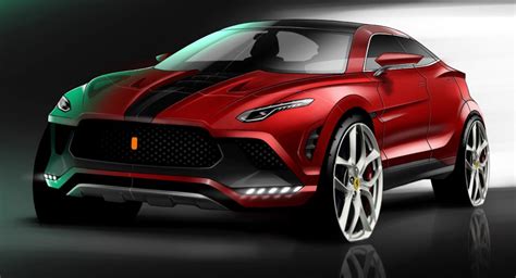 Ferrari Purosangue Suv Let The Rendering Game Begin Carscoops