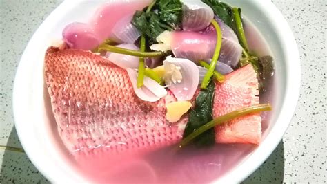 How To Cook Kusido Bicol Fish Soup Sinabawang Isda Very Easy