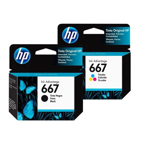 Cartuchotoner Hp 667 Negro Original Do