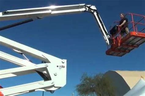 Telescoping Boom Aerial Platform Self Propelled Construction Equipment