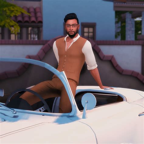Posing With A Car Pose Pack Poses Total The Sims Katverse