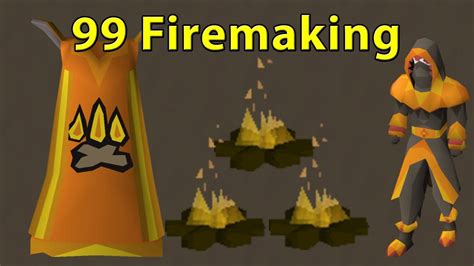 Runescape First Ever 99 Firemaking Youtube