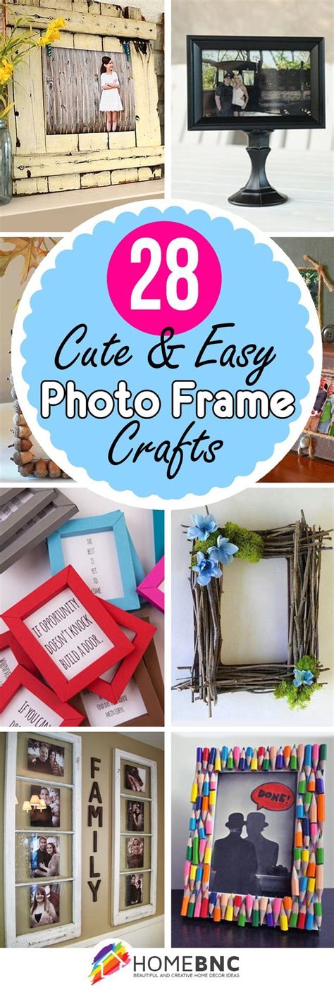 28 Best Diy Photo And Picture Frame Crafts Ideas And Designs For 2021