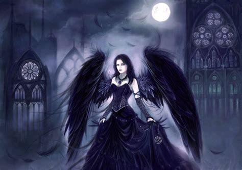 Raven Angel Angels And Fairies Pinterest