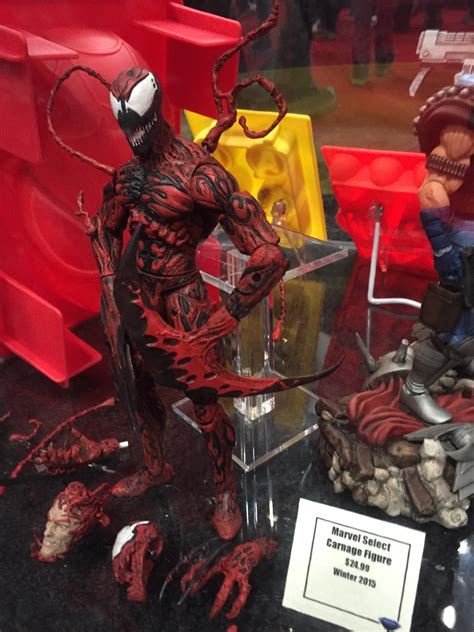 Nycc 2014 Marvel Select Carnage Figure Photos And Order Info Marvel