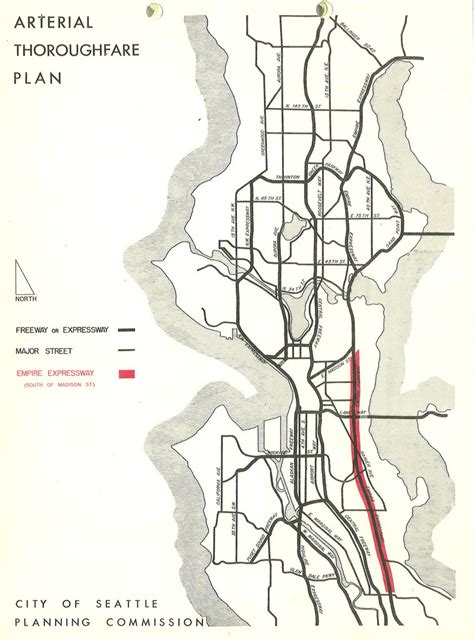 Arterial Thoroughfare Plan 1957 The Proposed R H Thomson Flickr