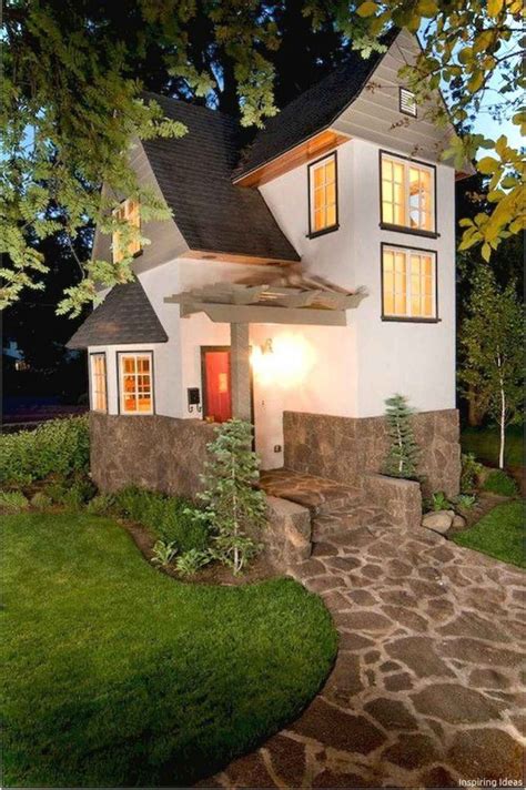 60 Beautiful Small Cottage House Exterior Ideas Tiny House Towns