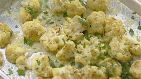 Parmesan Roasted Cauliflower Recipe Ina Garten Food Network