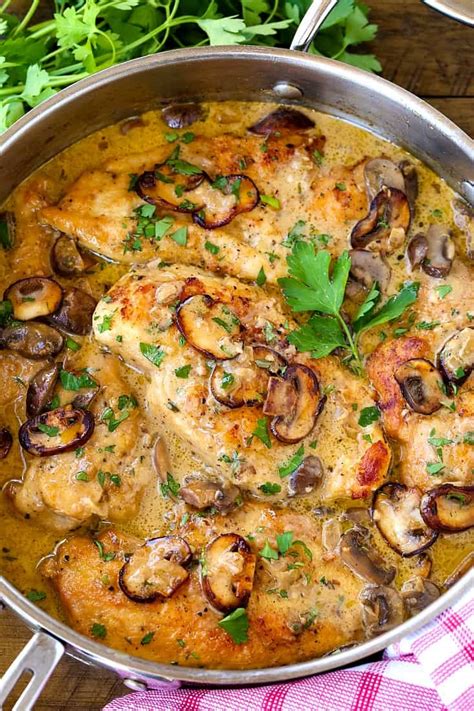 These chicken recipes for passover will replace the traditional brisket, and no one at the table will be sad about it. Easy Creamy Chicken Marsala Recipe | Mantitlement