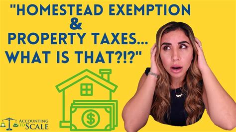 Homestead Exemption And Property Taxes Explained Youtube Free