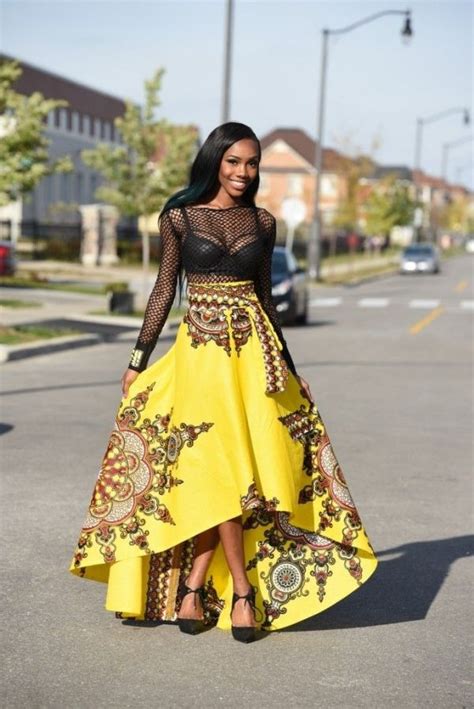 30 Latest Ankara Fashion Styles For 2017 African Print Skirt African Skirts African Dresses