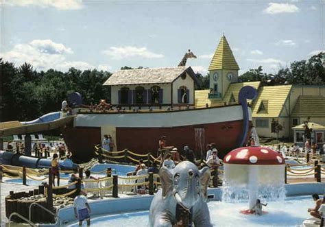 The Great Escape Fun Park Lake George Ny Postcard