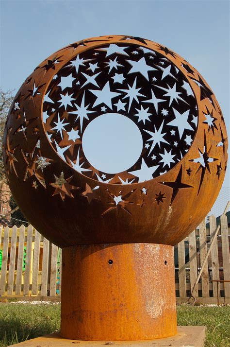 Star Sphere Fire Pit