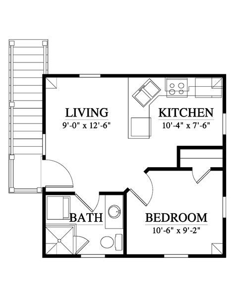 Find here best of 400 sq ft house. 400 Sq Ft House Plan : 400 Sq. Ft. Small Cottage by Smallworks Studios - *total square footage ...