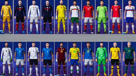 Pes 2021 National Teams Kits Kit Server Mega Update