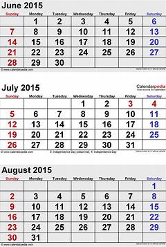 How Long Ago Was August 2015