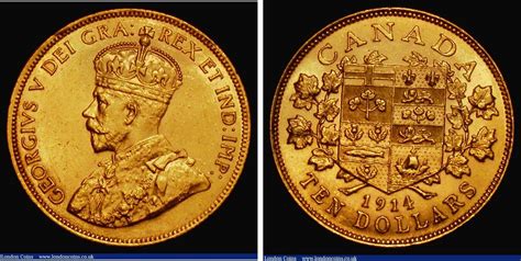 NumisBids London Coins Ltd Auction 175 Lot 980 Canada Ten Dollars