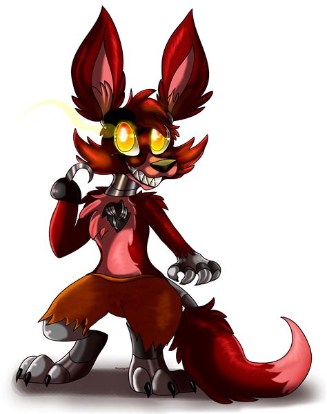 Chibi Foxy By Plaguedogs123 On Deviantart