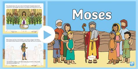 The Story Of Moses Ks1 Powerpoint Teacher Made