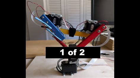 Python Pi Programmable Diy Robot Arm With Vision 1 Of 2 Youtube
