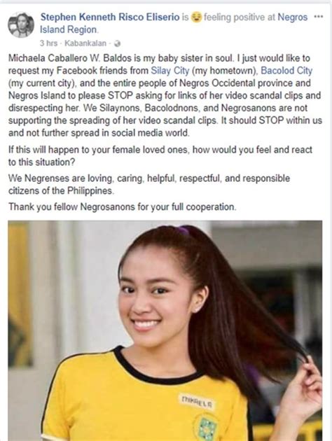 Michaela Baldos Whose Video Went Viral Receives Support From Netizens