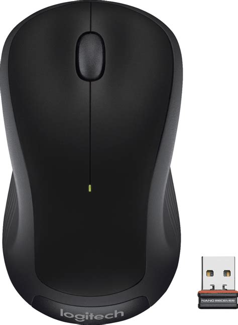 Logitech M310 Wireless Optical Ambidextrous Mouse Black Okinus