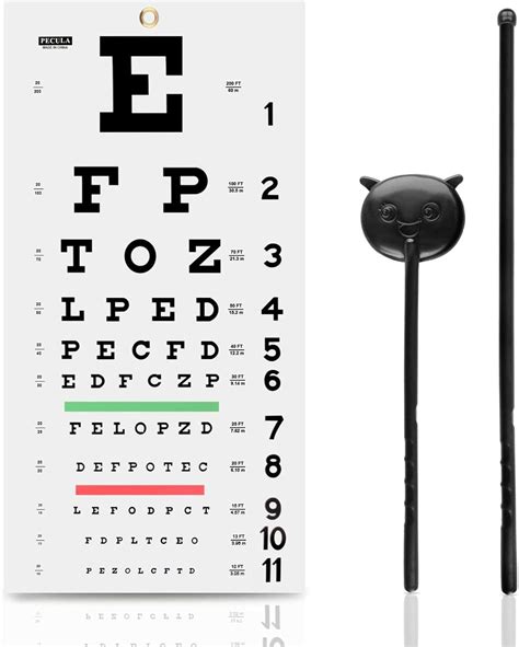 Buy Eye Chart Snellen Eye Chart Wall Chart Eye Charts With Hand