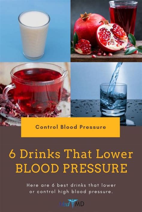 Drinks That Lower Blood Pressure