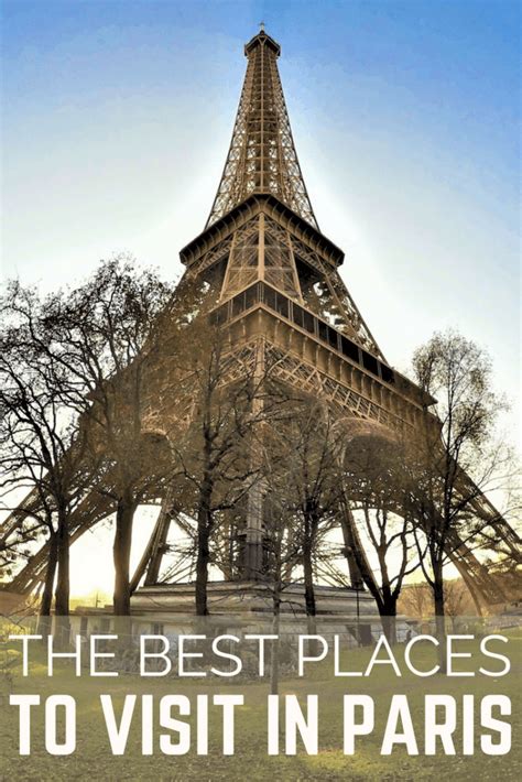 Diy The Best Places To Visit In Paris 2020 A Broken