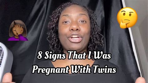 8 signs i knew i was pregnant with twins youtube