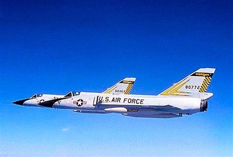 Convair F 106a Delta Darts Of The 171st Fis Michigan Ang Military