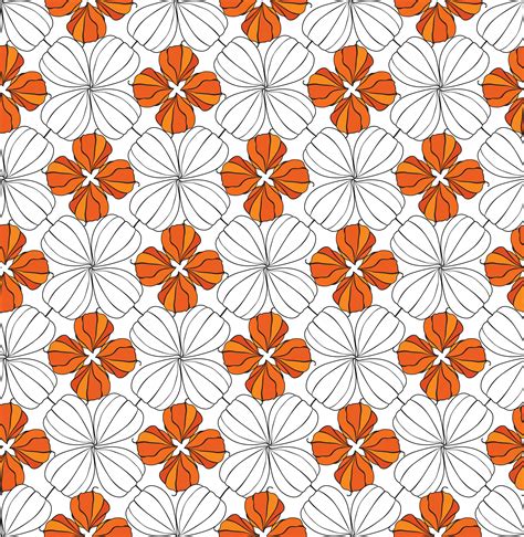Floral Geometric Patterns Edc