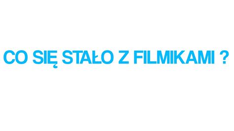 Co Się Stało Z Filmikami Youtube