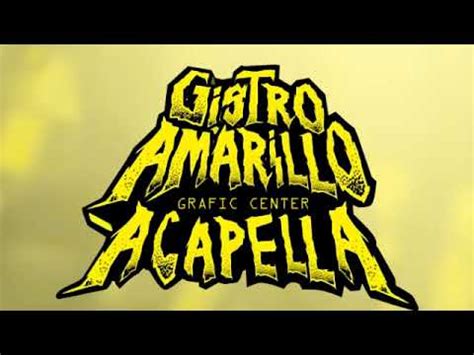 Gistro Amarillo Acapella Ozuna Ft Wisin Youtube