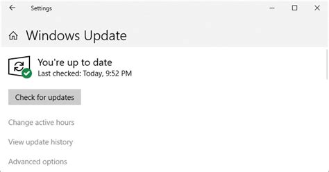 Windows 10 Updates Manually