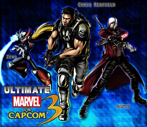 My Ultimate Marvel Vs Capcom 3 Team By Editorkid On Deviantart