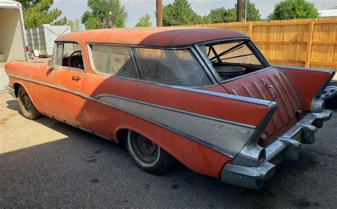 1957 Chevrolet Nomad 4 Barn Finds