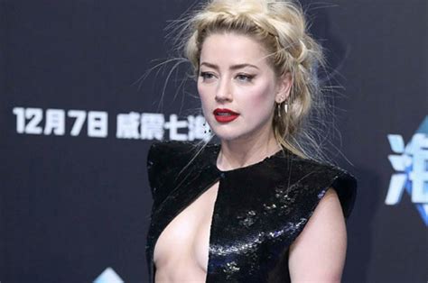 Amber Heard Aquaman Star Spills From All Angles In Completely
