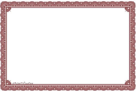Certificate Template Png Clipart Png All Png All