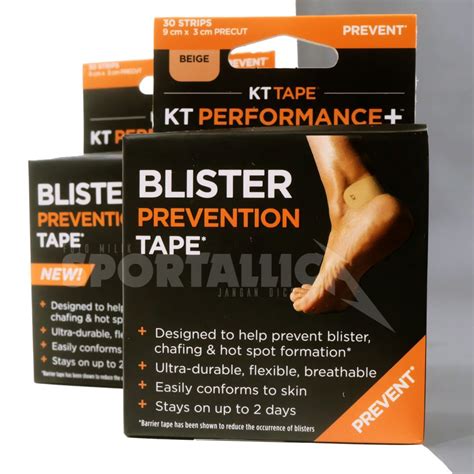 Jual Kinesiology Tape Kt Tape Blister Prevention Tape 30 Precut