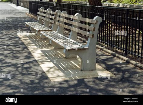 park-bench-in-riverside-park-in-new-york-stock-photo-alamy