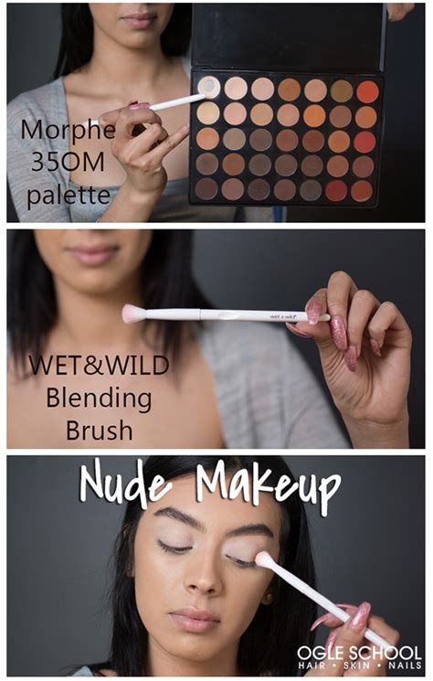 Nude Makeup Tutorial Step By Step For Beginners Cosmetology School Beauty School In Texas