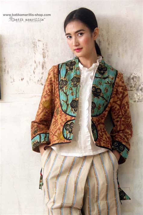 Batik Amarillis Made In Indonesia Proudly Presents Batik Amarilliss Arcana Jacket 3