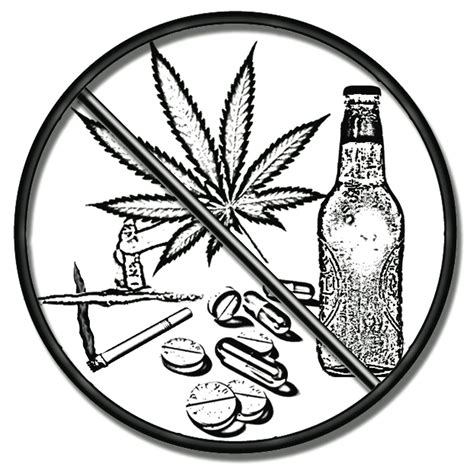 E Learning For Kindergarten Alcohol Abuse Coloring Page Alcohol