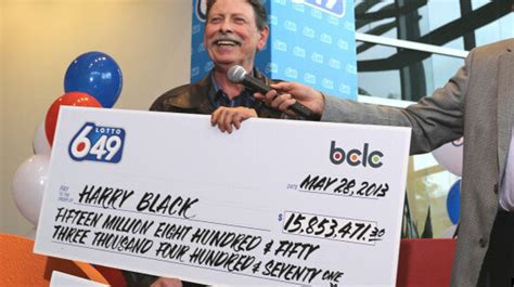 Harry Black, Lotto 649 Winner, Claims $31.7 Million Prize | HuffPost Canada British Columbia