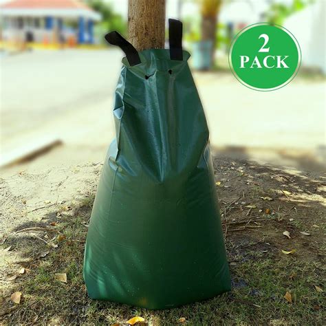 2pack Tree Watering Bag 20 Gallons Water Slow Release Automatic Drip Irrigation System