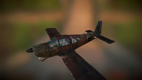Post Apocalyptic Airplane 3d Model By Lost1990 125d0a2 Sketchfab