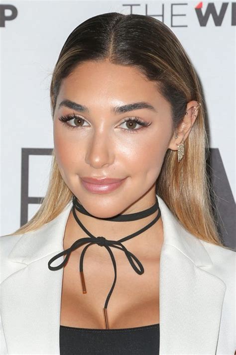 Chantel Jeffries Straight Dark Brown Ombré Two Tone Hairstyle Steal