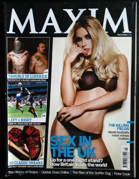 Maxim Magazine March 2009 No 167 Rare 77 Rachael Cordingley Franky Wedge 4 79 Picclick
