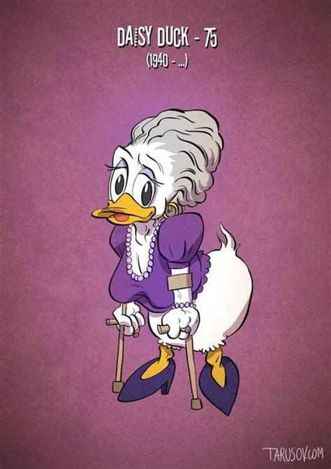 The golden age of american animation. When Cartoon Characters Realistically Hit Old Age